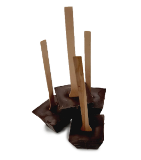 Chocolade lolly puur (50gr)