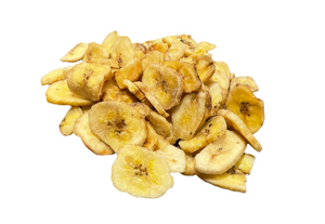 Bananen chips gezoet (250 gr)