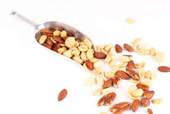 Pindamixen gebrand met zout